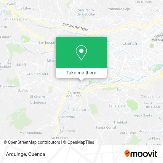 Arquinge map
