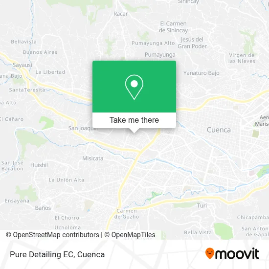 Pure Detailing EC map