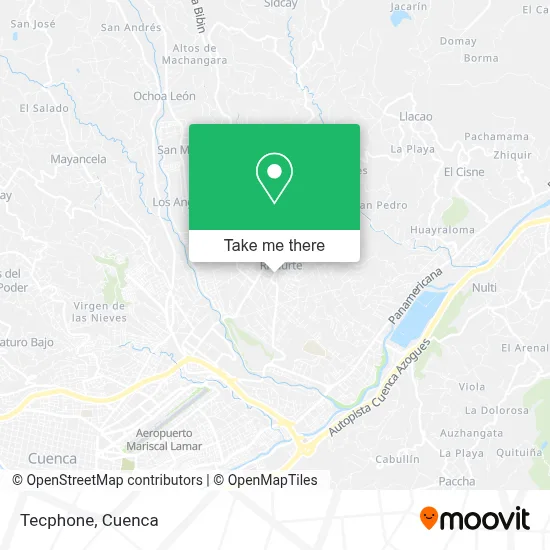 Tecphone map
