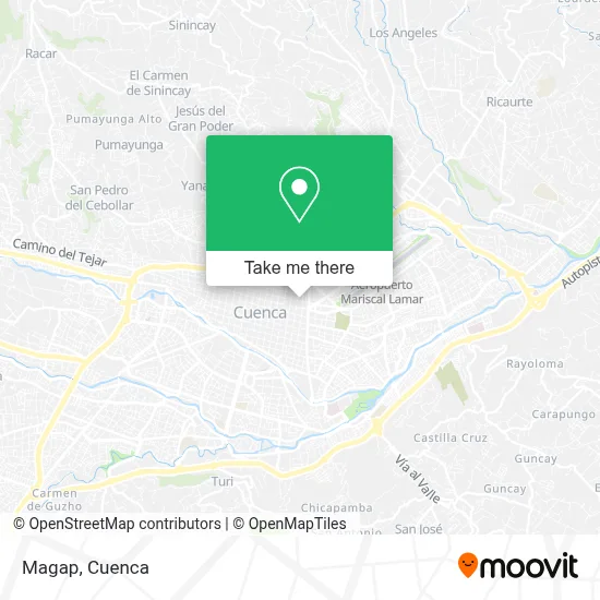 Magap map