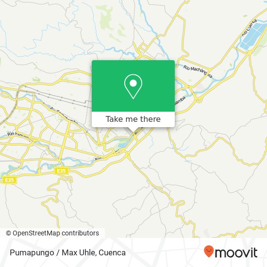 Pumapungo / Max Uhle map