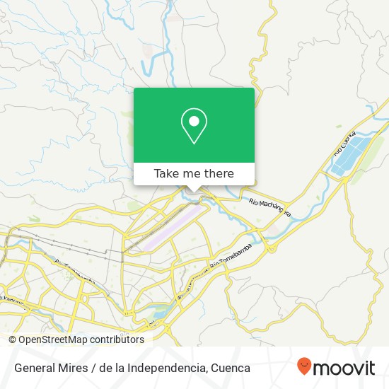 General Mires / de la Independencia map