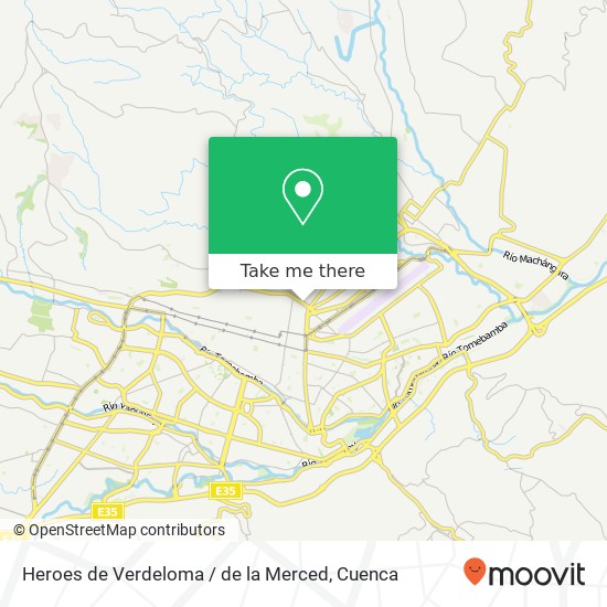 Heroes de Verdeloma / de la Merced map