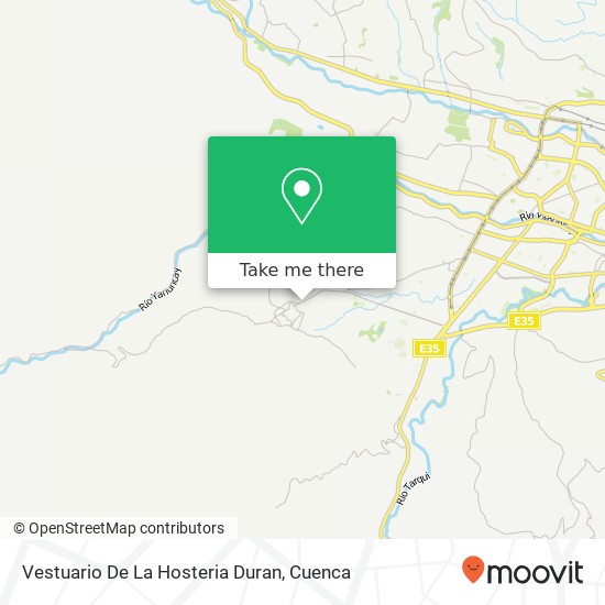 Vestuario De La Hosteria Duran map