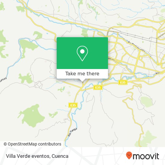Villa Verde eventos map
