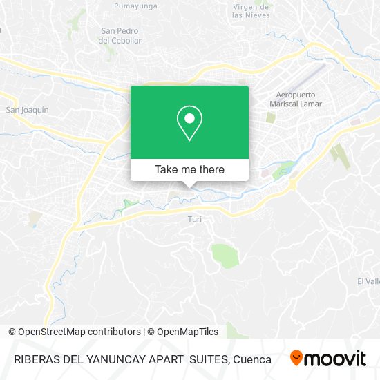 RIBERAS DEL YANUNCAY APART  SUITES map