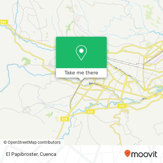 El Papibroster map