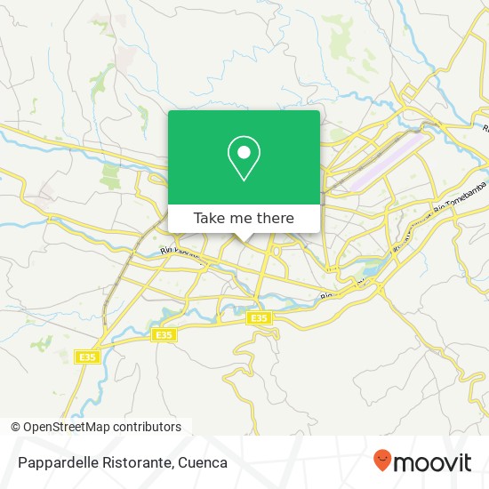 Pappardelle Ristorante map