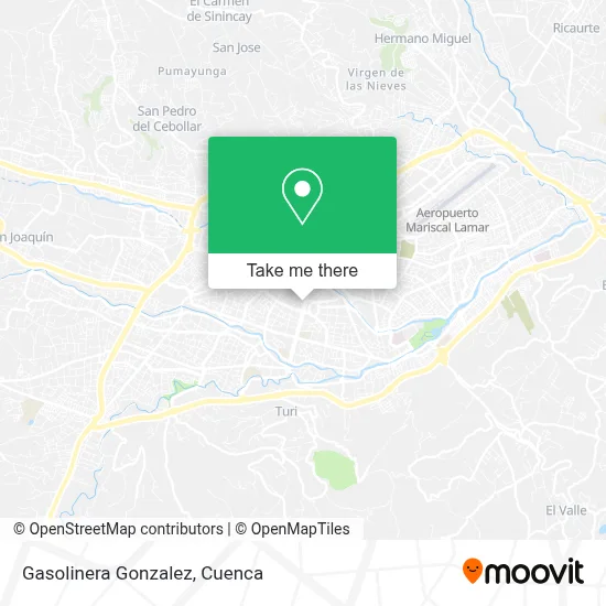 Gasolinera Gonzalez map