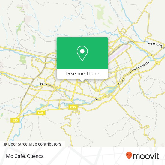 Mc Café map