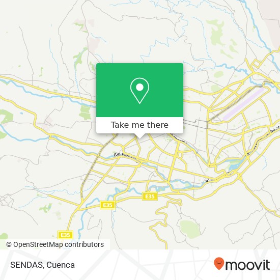 SENDAS map