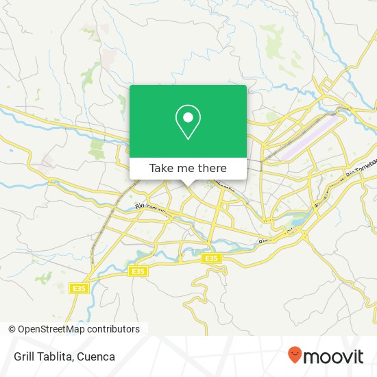 Grill Tablita map