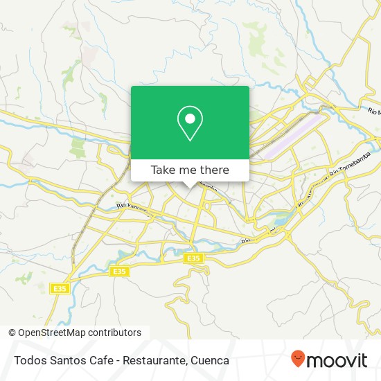 Todos Santos Cafe - Restaurante map