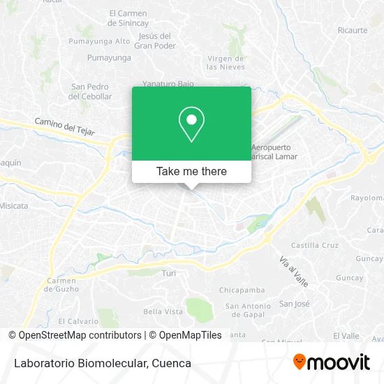 Laboratorio Biomolecular map