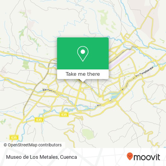 Museo de Los Metales map