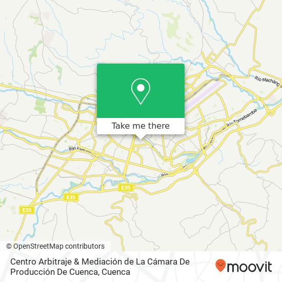 Centro Arbitraje & Mediación de La Cámara De Producción De Cuenca map