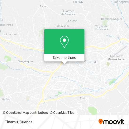 Mapa de Tinamu
