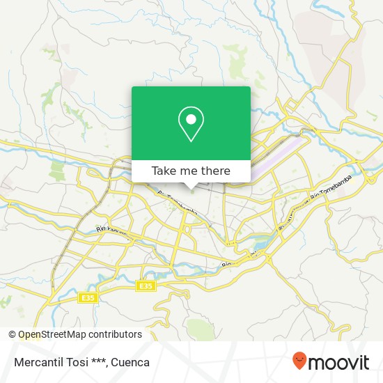 Mercantil Tosi *** map