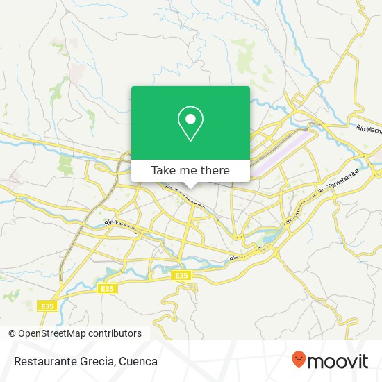Restaurante Grecia map