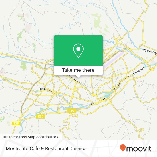 Mostranto Cafe & Restaurant map