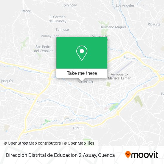 Direccion Distrital de Educacion 2 Azuay map