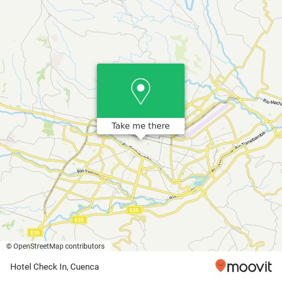 Hotel Check In map