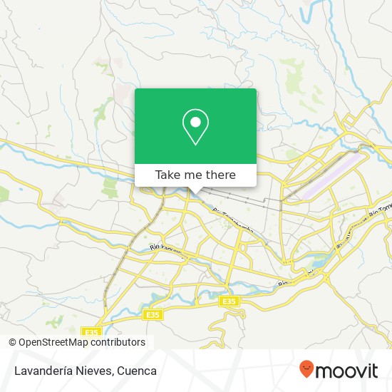 Lavandería Nieves map