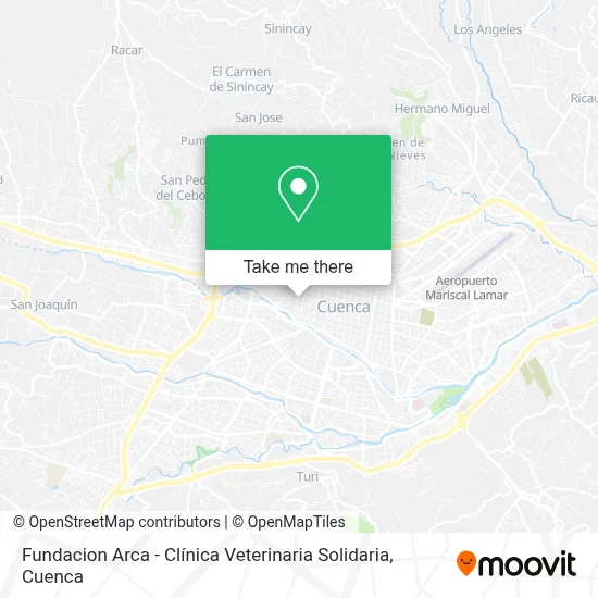 Fundacion Arca - Clínica Veterinaria Solidaria map