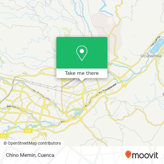 Chino Memin map