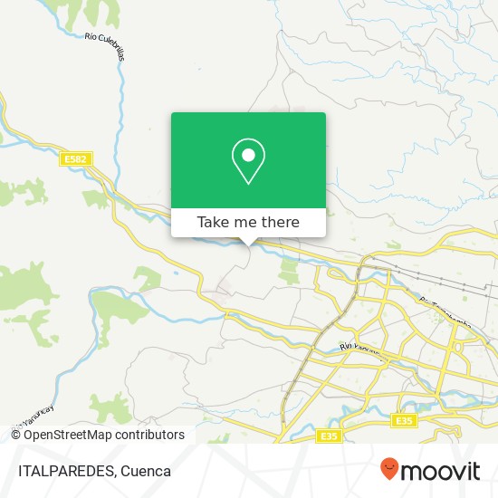 ITALPAREDES map