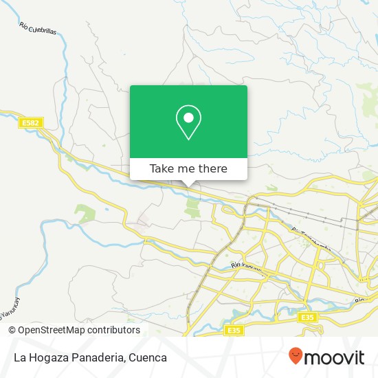 La Hogaza Panaderia map