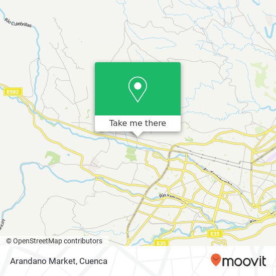 Arandano Market map