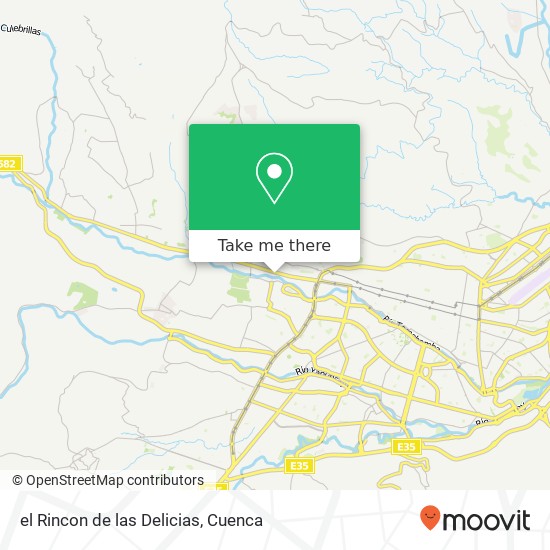 el Rincon de las Delicias map