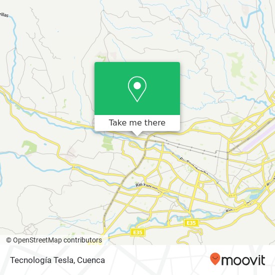 Tecnología Tesla map