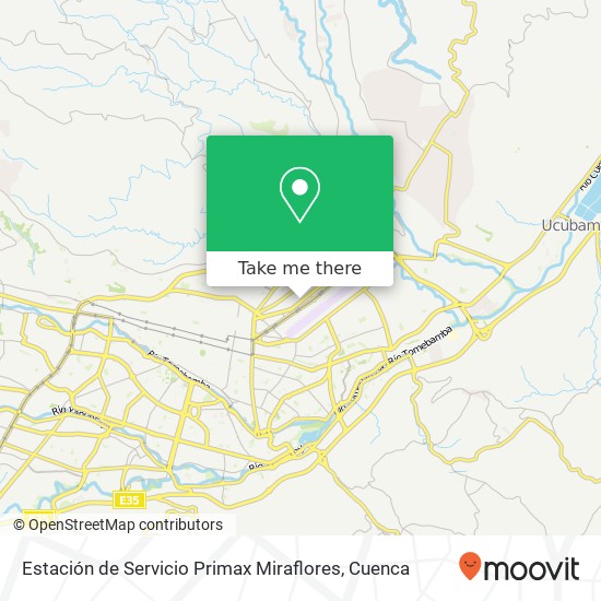 Estación de Servicio Primax Miraflores map