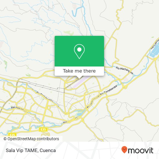 Sala Vip TAME map