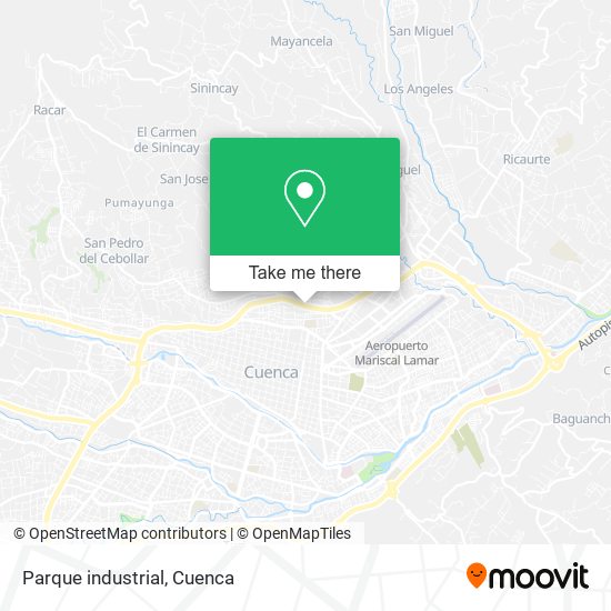 Parque industrial map