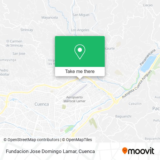 Fundacion Jose Domingo Lamar map