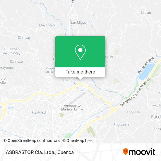 ASBRASTOR Cia. Ltda. map