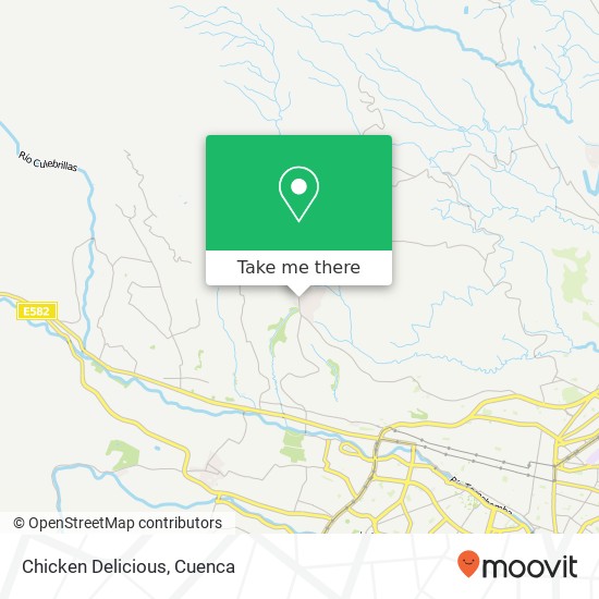 Chicken Delicious map