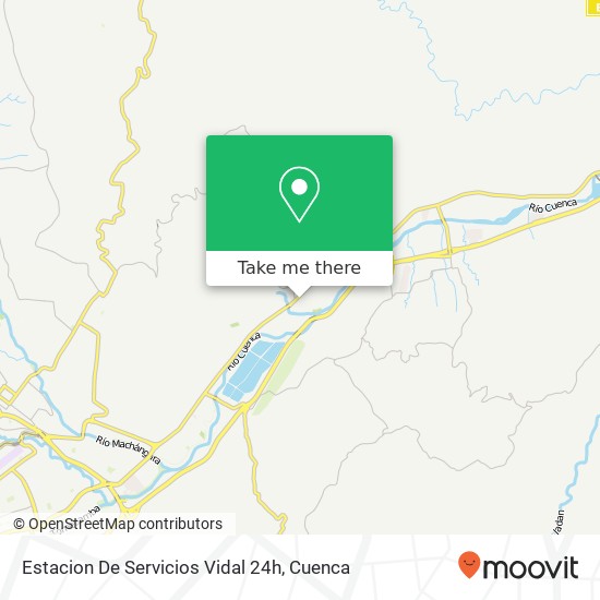 Estacion De Servicios Vidal 24h map