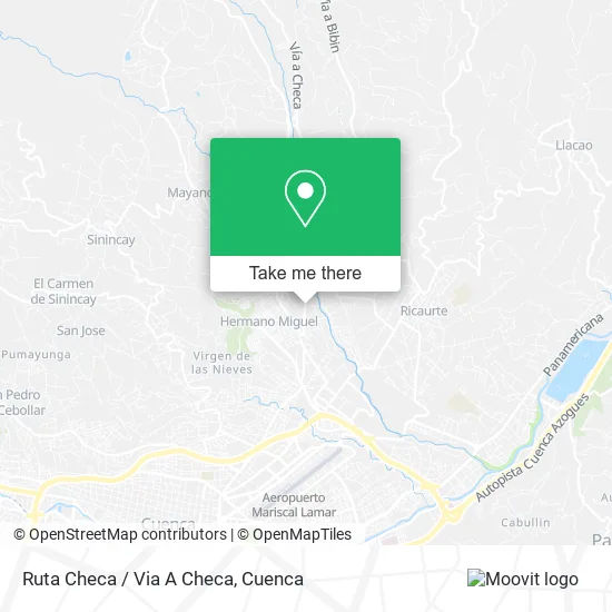 Mapa de Ruta Checa / Via A Checa