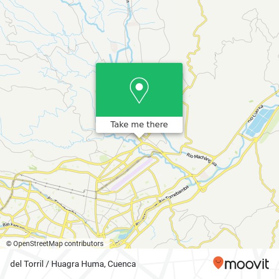 del Torril / Huagra Huma map