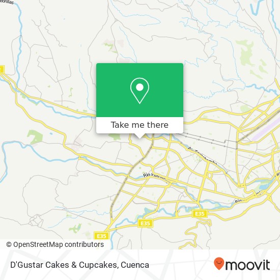 D'Gustar Cakes & Cupcakes map