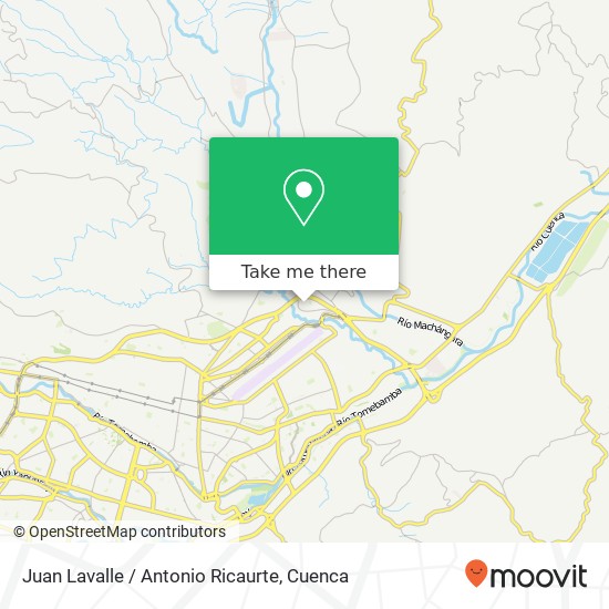 Juan Lavalle / Antonio Ricaurte map