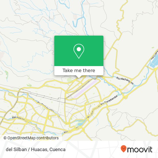 del Silban / Huacas map