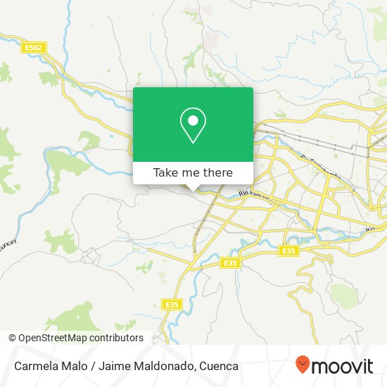 Carmela Malo / Jaime Maldonado map