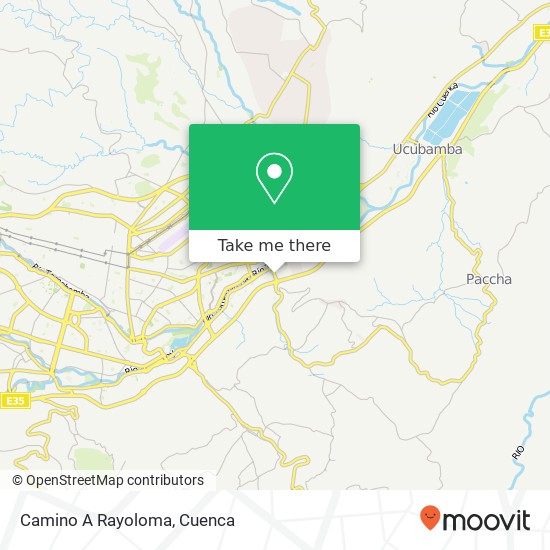 Camino A Rayoloma map