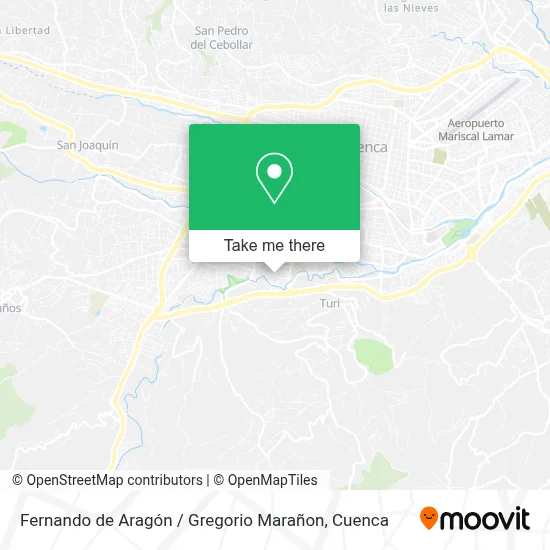 Fernando de Aragón / Gregorio Marañon map