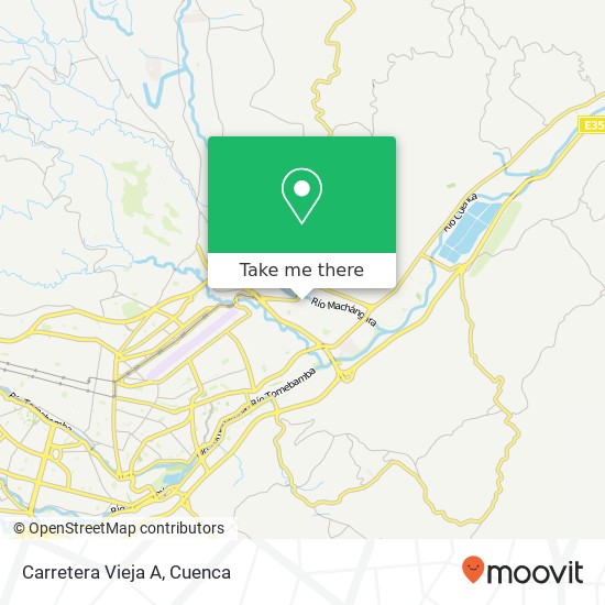 Carretera Vieja A map